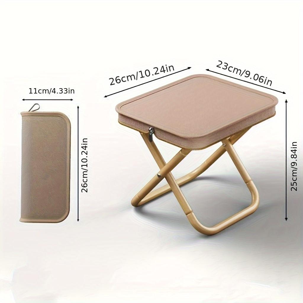 Портативный складной табурет-карандаш для пикника на открытом воздухе, маленький складной табурет для кемпинга и рыбалки