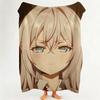 Character N Nayuta A Amakawa Throw Flannel Throw Blanket Suitable for Sofa Living Room Bedroom