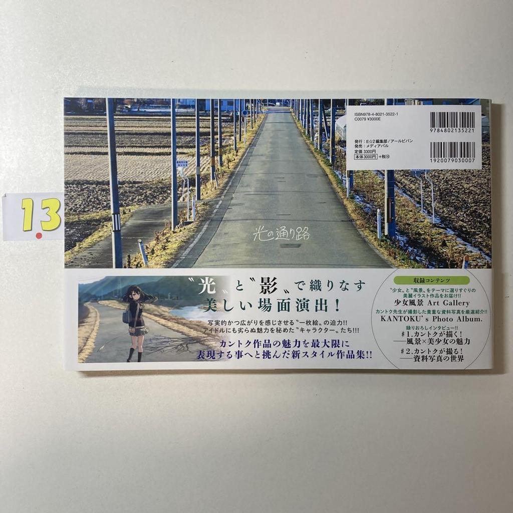 [Б/У] Коллекция пейзажной живописи Kantoku Girl: Путь Света