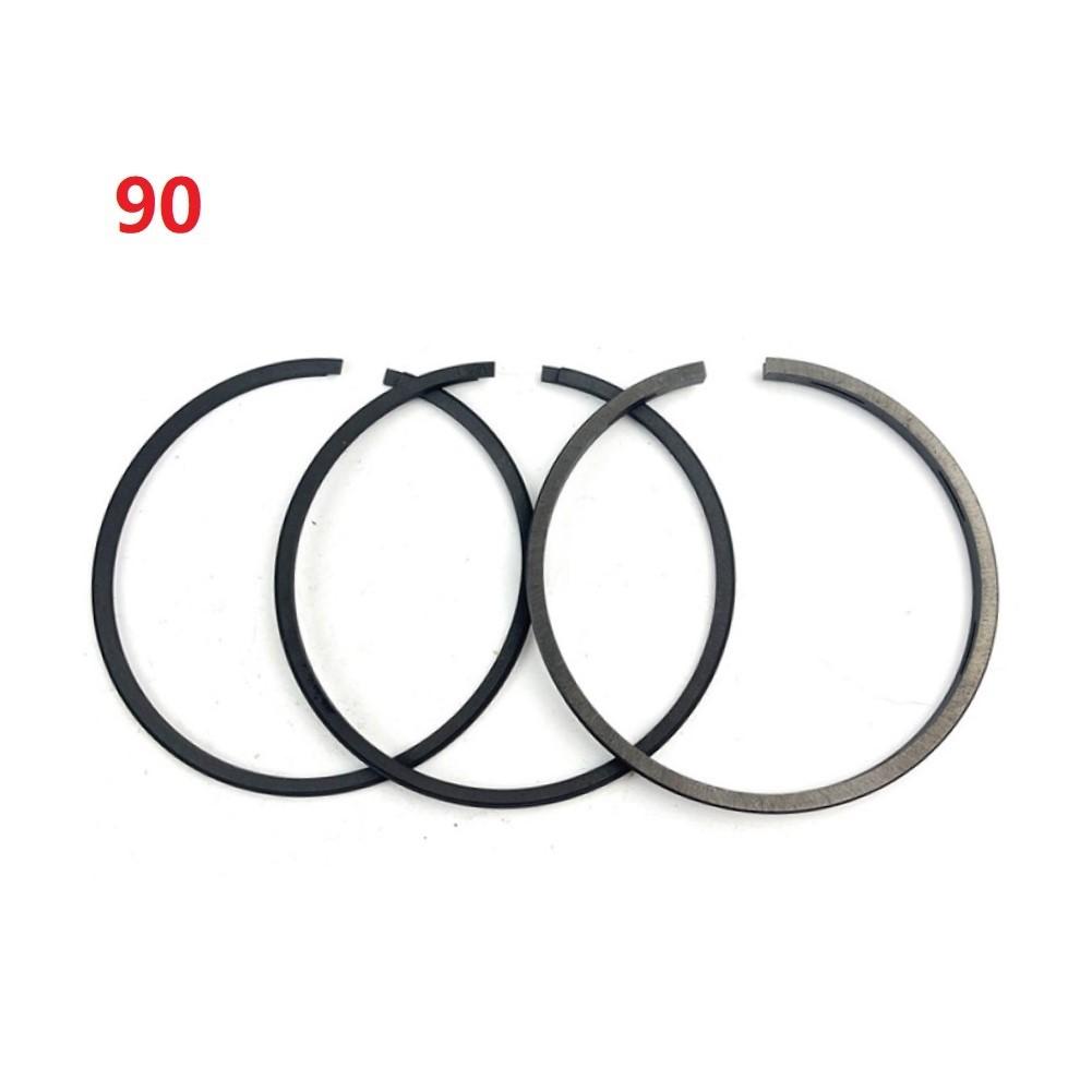 Прочные резиновые поршневые кольца для воздушных компрессоров - 3 штуки, совместимые с цилиндрами от 42 мм до 65 мм