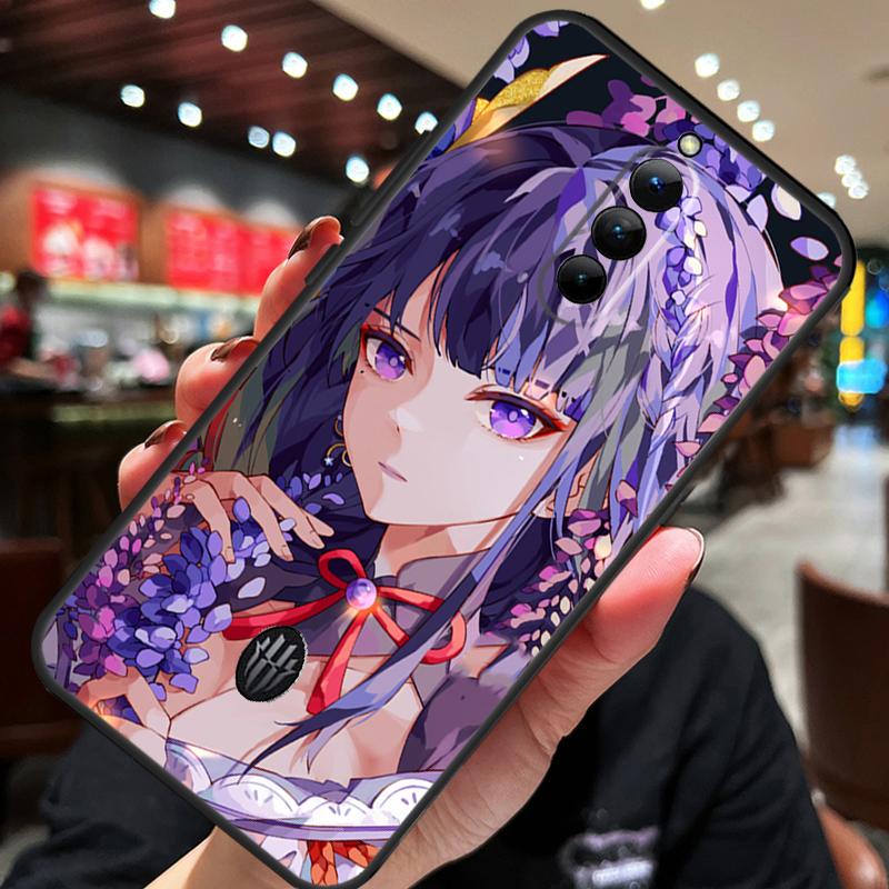 Чехол Genshin Impact Райдэн Сёгун Баал Для ZTE Nubia Red Magic 10 Air 7 6S 7S Pro Red Magic 11 10 9 8 8S 9S 10S Pro Plus