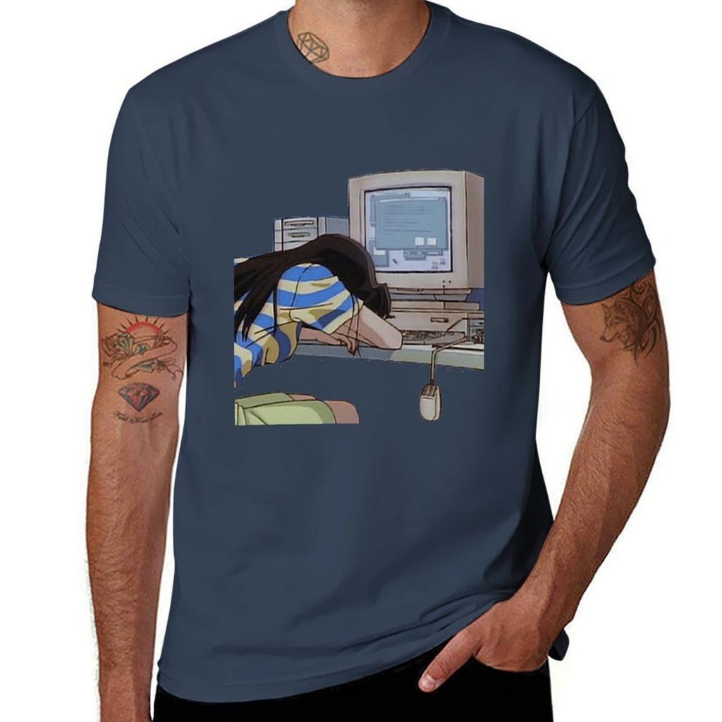 Waiting TShirt Basic Simple Design Short Sleeve Shirt