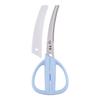 KAI KITCHEN Curved Kitchen Scissors for Easy To Comes with a Dishwasher Little Chef Blue KAI KITCHEN FG5207 Children, Storage, Carry, Cap, Safe, Club,