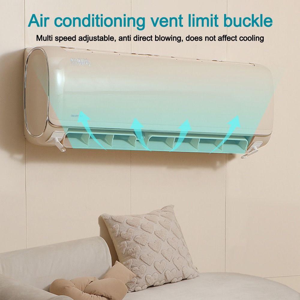 2Pcs Anti-direct Air Conditioner Limit Buckle Air Conditioner Swing Blade Angle Controller