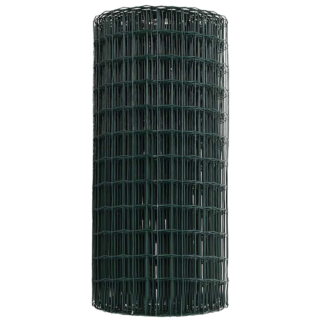 Euro Fence Green 0.6 x 10 m PVC Coated Iron