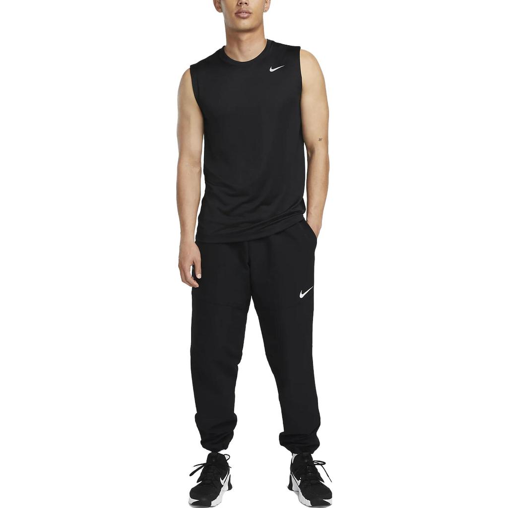 Nike Майки мужские Черные С круглым вырезом Умеренные Другие DX0992-010