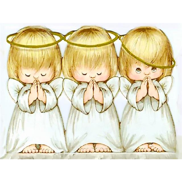 Квадратный/круглый алмаз 5D Diy алмазная живопись красивая девушка ангел Алмазная вышивка крестиком горный хрусталь мозаичное украшение