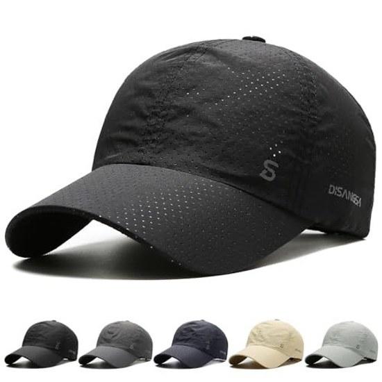 Proven UV protection rate 99.9 higher. Running cap men mesh large size hat cut sunburn prevention summer sunshade breathable.