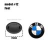 Для BMW E46 E39 E90 E60 E36 F30 F10 E34 E30 F20 E92 M3 M4 M5 X6 Значок на капот автомобиля Наклейка на крышку багажника Эмблема Автоаксессуары