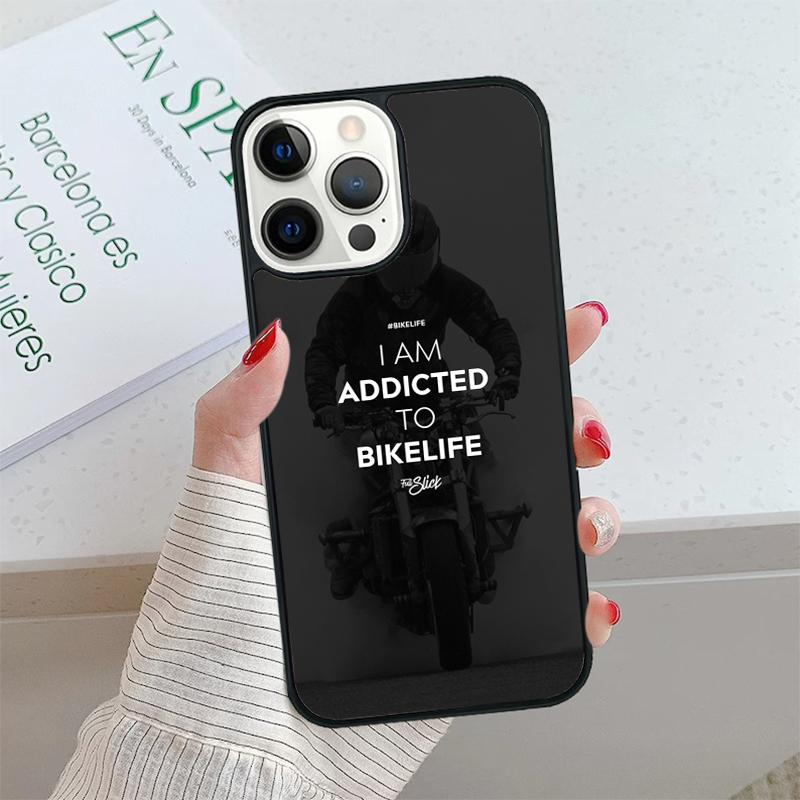 Чехол для телефона Мотоцикл Мотобайк Для iPhone SE2020 15 16 14 13 Pro Max Coque 12 11 Pro Max Для Apple 8 PLUS 7 fundas