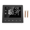 Air Conditioner Controller Thermostat Wireless Digital Thermostat with LCD Display Panel Switch for