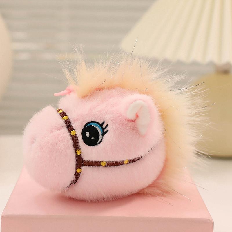 Year Of The Horse Plush Toy With Rotatable Head For Chinese New Year Gifts