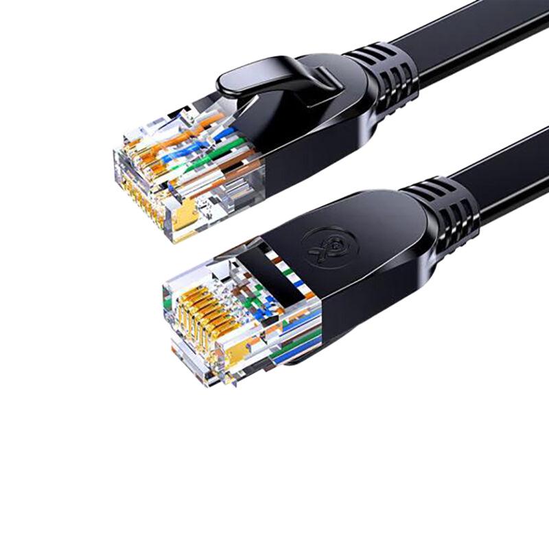 Неэкранированный плоский сетевой кабель Biyaz CAT6 Gigabit для высокоскоростных домашних и компьютерных подключений