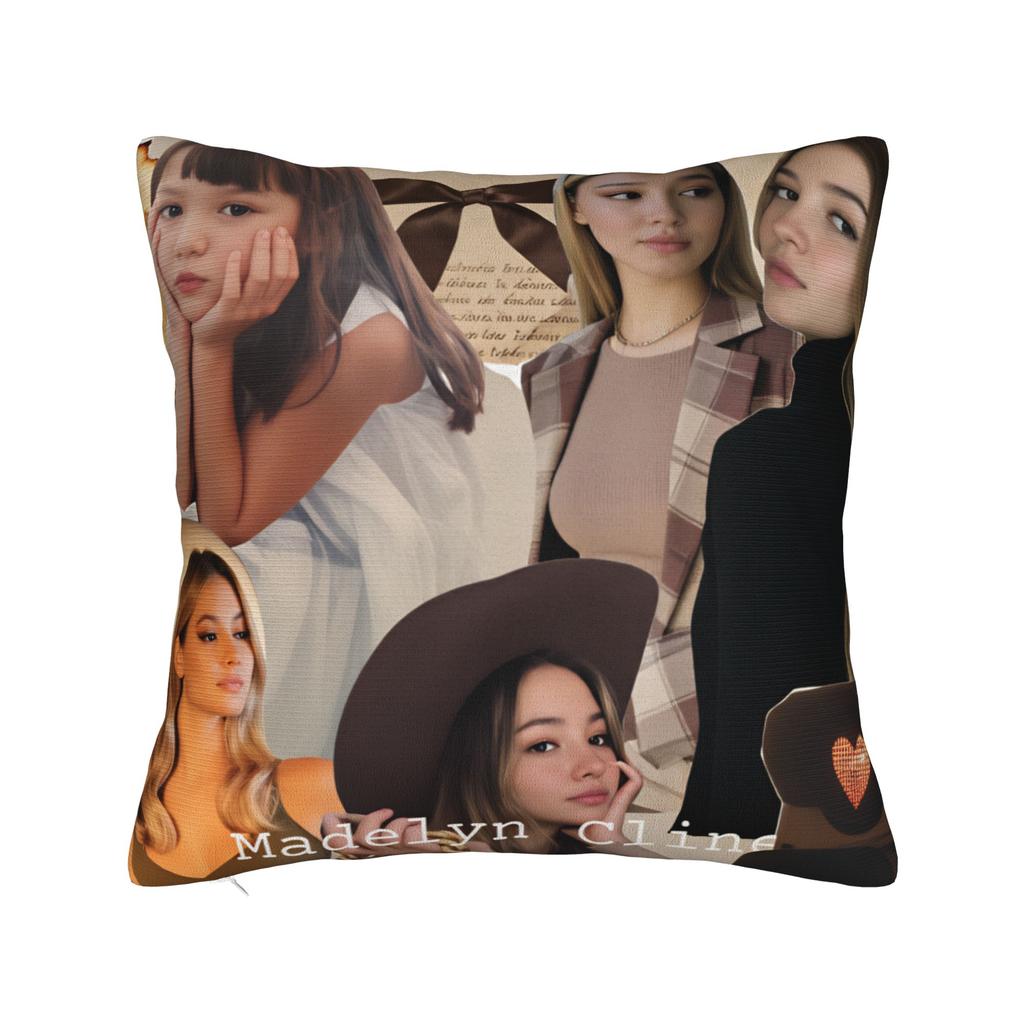 Pillow Cover Madelyn Cline Montage Fashion Pillow Case For Living Room Bed Chair Pillowcases