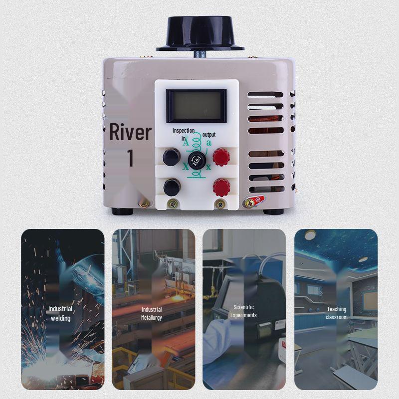 220V Single-Phase TDGC2-500W Autotransformer 5kW Foam Cutter Regulator 0-250V