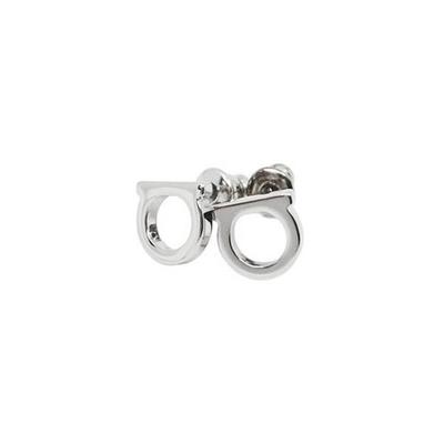Серьги Ferragamo Gancini маленькие 760120 696433