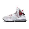 LeBron 19 GS Sketch Kids Sneakers White Black University-Red DD0418-101