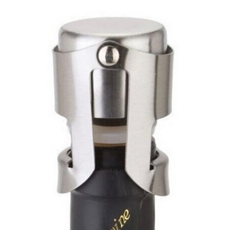 Профессиональная пробка для бутылок с шампанским и игристым вином из нержавеющей стали