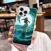 Художественная картина Ван Гога Для iPhone 15 14 13 Plus 17 16 12 11 Pro Max Матовый Цветной Серебристый Роскошный Чехол для Телефона