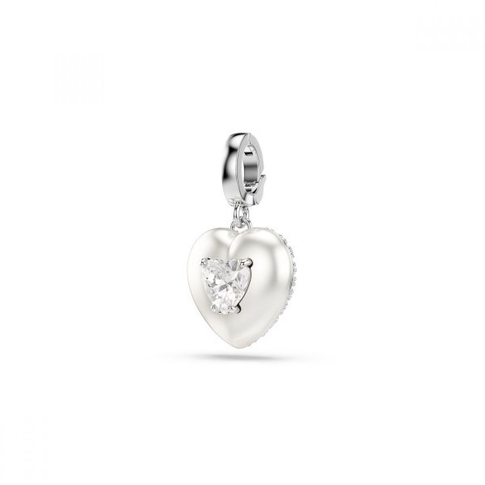 Swarovski Idyllia Charm Rhodium Heart