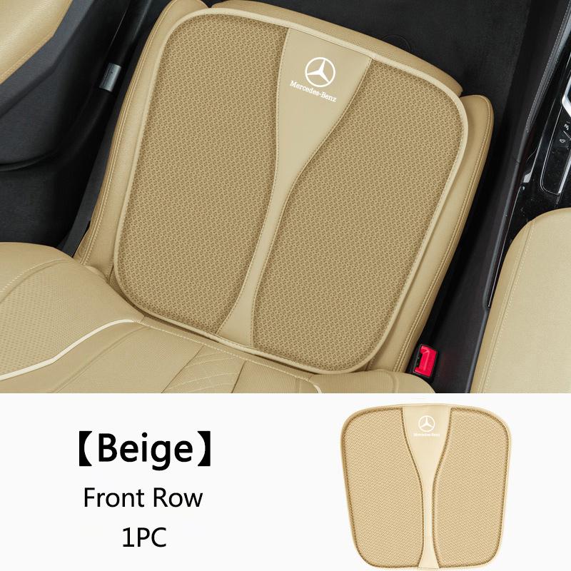 SFX1  High Quality Car Seat Breathable Cushion Mesh Seat Pad Anti-Slip Protector For Mercedes Benz C E S Class GLC GLB GLE GLS Sticker