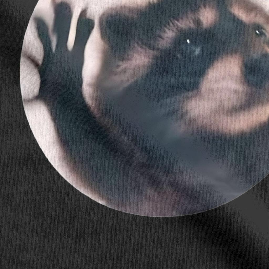 Футболки Pedro Raccoon для мужчин, потрясающие хлопковые футболки с круглым вырезом и коротким рукавом, новое поступление одежды