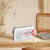 Portable Radio AM FM Battery Operated ket Transistor Radio with Spker and Hdphone   for Home Outdoor