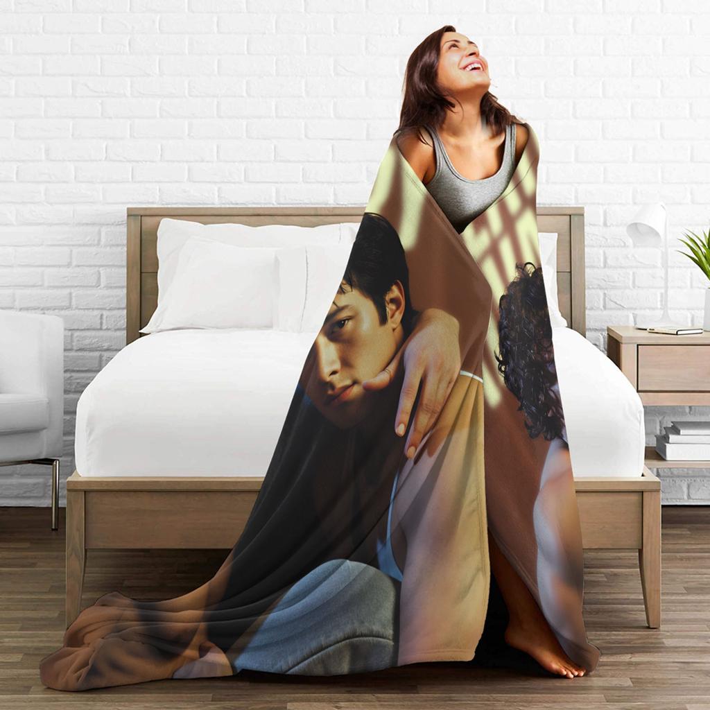 Heated Rivalry Flannel Blankets Warm Soft Throw Blanket for Living Room Travel Street Trend Bedspread Sofa Bed Cover