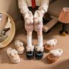 Cotton Shoes Autumn and Winter Fashion Cotton Mop Plush Cotton Slippers Household Warm Plush Couple Slippers