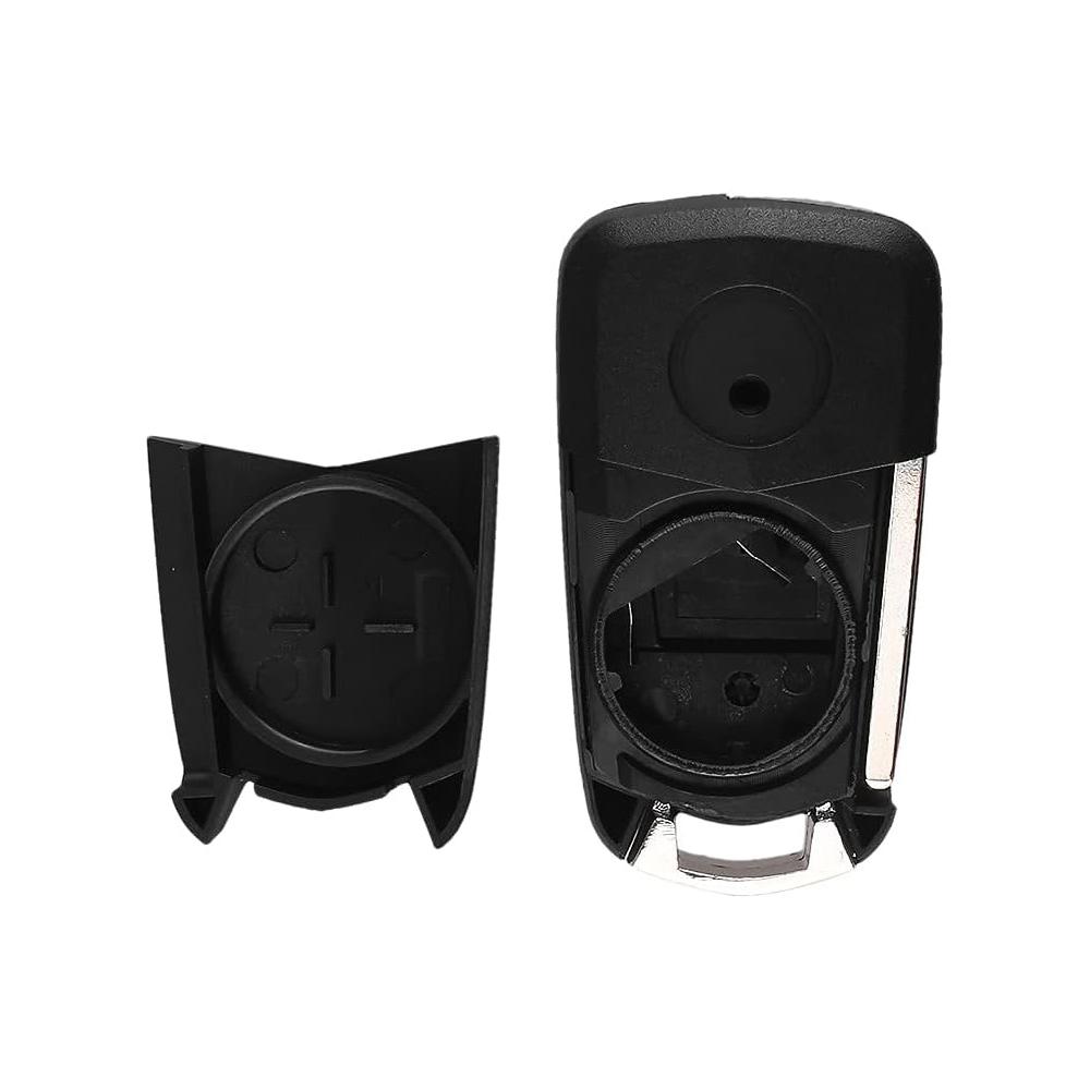 Replacement Blank Flip Key Shell for Opel Astra H Corsa D Vectra C Zafira 2 3 Buttons Remote Car Key Case Uncut Blade 3 Buttons