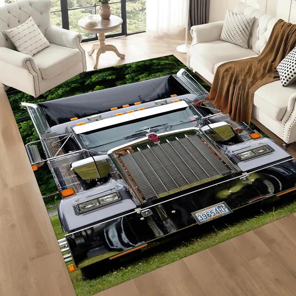 Kw Heavy Trucks Carpet Design For Dining Room Outdoor Dormitory Hallway Antislip Rug Office Home Decor Perfect Birthdaychristmas Gift Idea