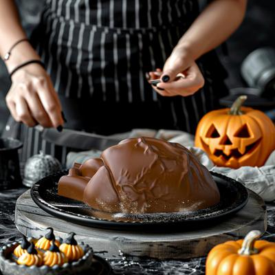 Форма для помадки в виде человеческого сердца, силиконовая форма для торта в форме мозга для выпечки кексов