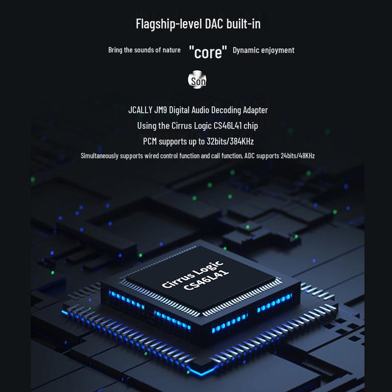 JM9 Type-C на 3,5 мм Усилитель и Адаптер для Наушников для Android (CS46L41)