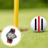 Маркер для разметки линий в гольфе с синим/красным выдвижным ящиком, 360-градусный разметочный зажим, профессиональный набор из трех частей для рисования линий, маркер для разметки линий для паттинга в гольфе