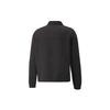 Puma Ami Paris Collaboration Embroidered Knit Zip-Up Collar Jacket Men Jacket Black 534066-01