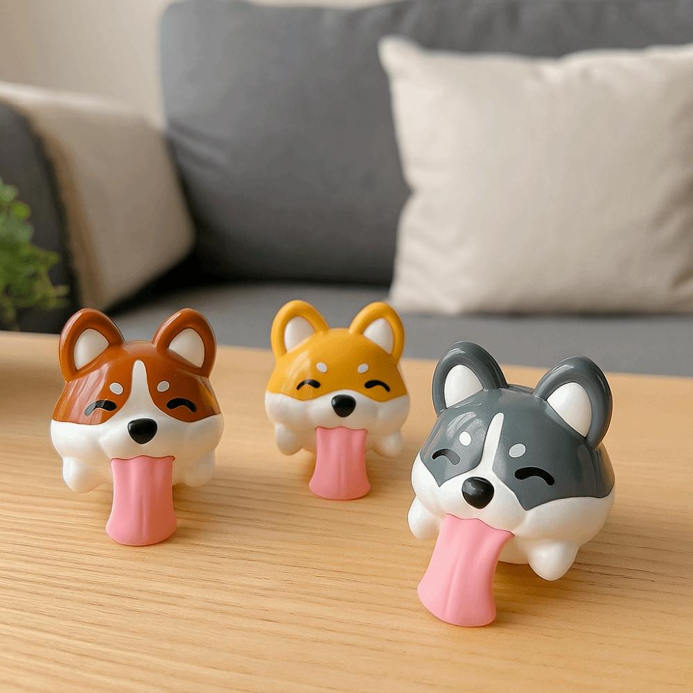 Cute Funny Dog Figure for Couples Dog-Shaped Pendant Decoration Indoor Outdoor Playful Statue Tabletop Figurine for Boyfriend