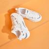 Туфли на платформе для папы, женские, модные, весенние, новые, белые, универсальные, увеличивающие рост, кроссовки для студентов