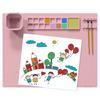 Silicone Artist Mat Versatile Non-stick Silicone Craft Mat Easy-maintenance Foldable Design for Kids' Painting Activities