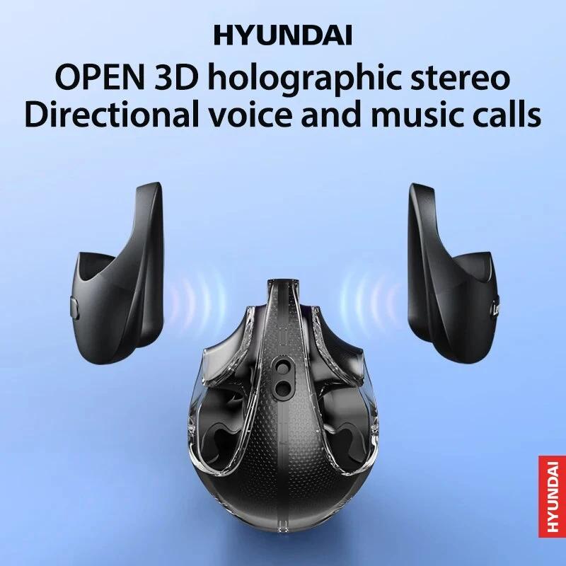 HYU-NDAI HY-T26 Wireless Bluetooth 5.3 Earphones Waterproof HIFI Sound Long Battery Life Earbuds