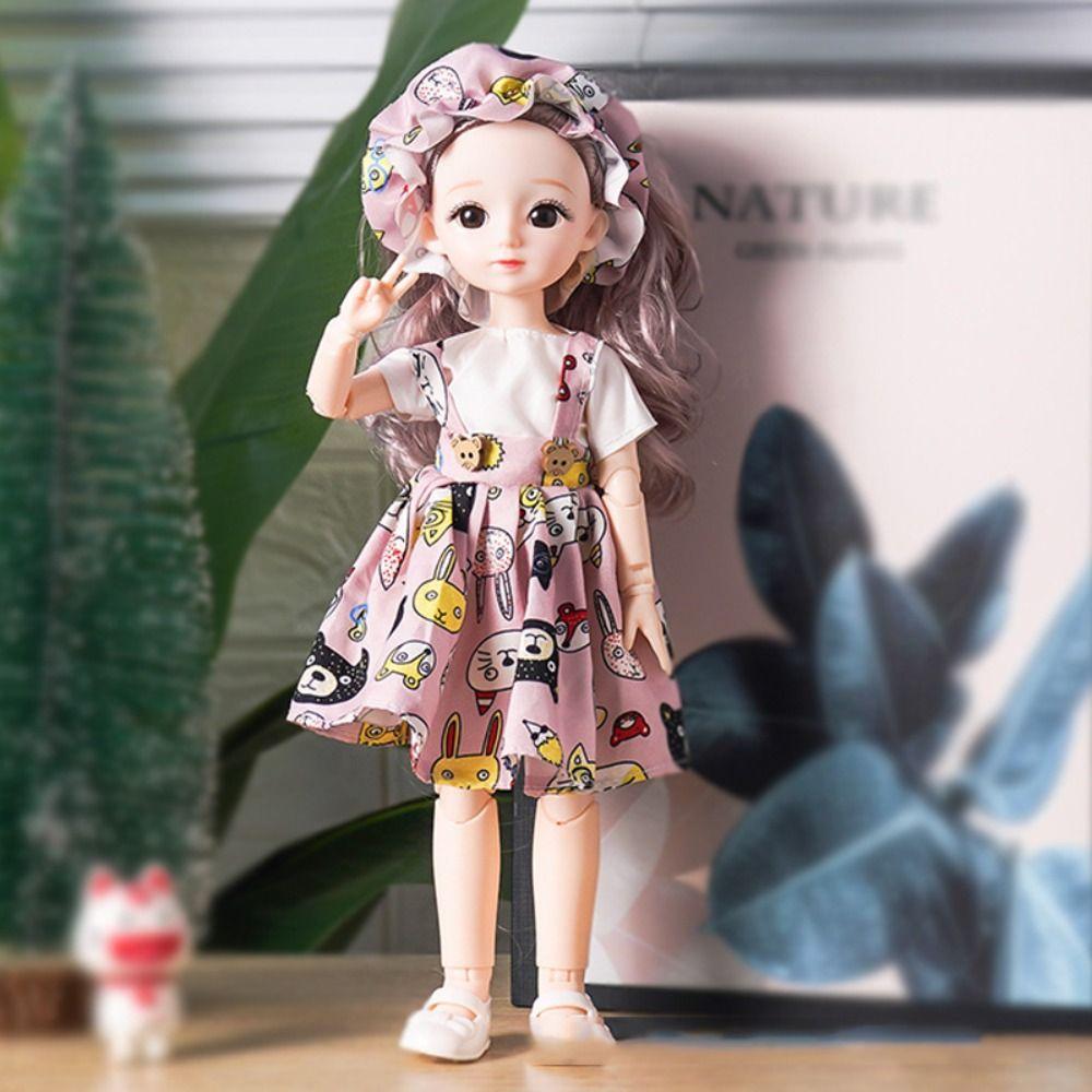 1/6 SD 30 см Bjd кукла с одеждой длинные волосы принцесса макияж шарнирная кукла девочка подарок