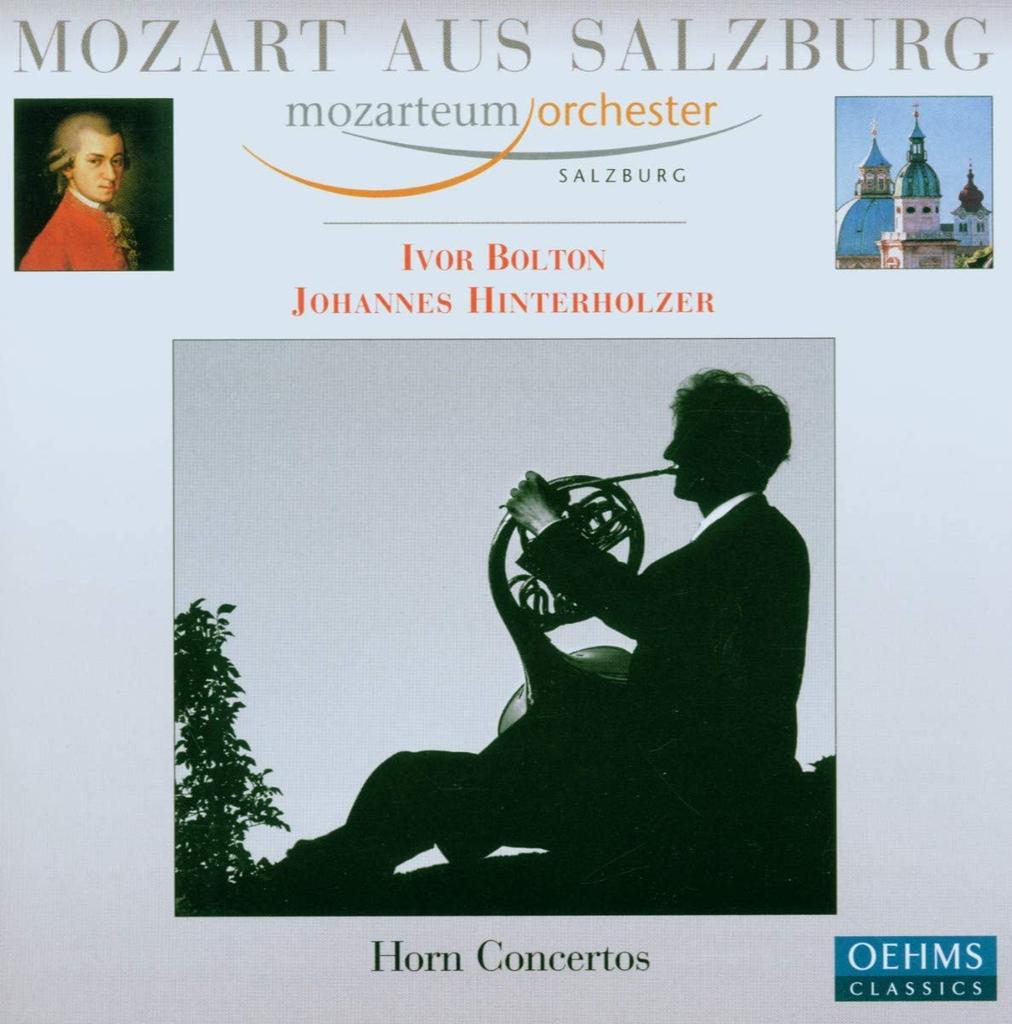CD HINTERHOLZER Mozart Horn Concerto No. 1No. 4 OC567 Oehms Classics 2013 Japan Classical Used
