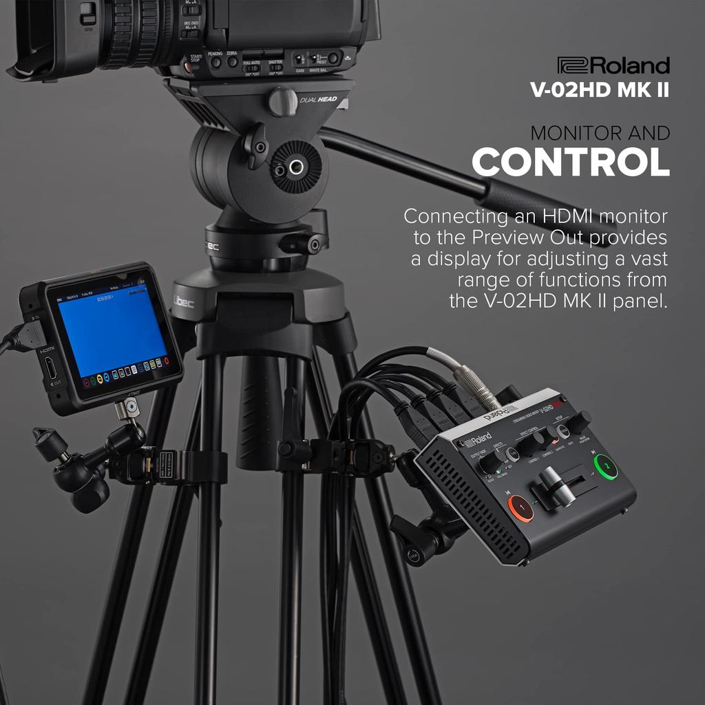 Roland Streaming Video Mixer Roland V-02HDMK2
