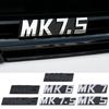 VW MK5 MK6 MK7 MK7.5 Auto Emblem Accessories ABS Badge Front Grille Decoration Sticker Decals for Volkswagen Beetle Touran Jetta zk6
