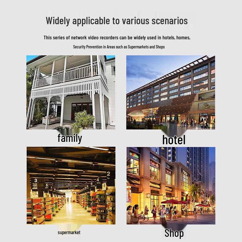 HIKVISION 8-Channel 2-Bay AI NVR CN plug (adapter included)