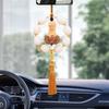Exquisite Car Hanging Decoration Good Luck Car Upholstery Circle Lotus Car Pendant  Automobile