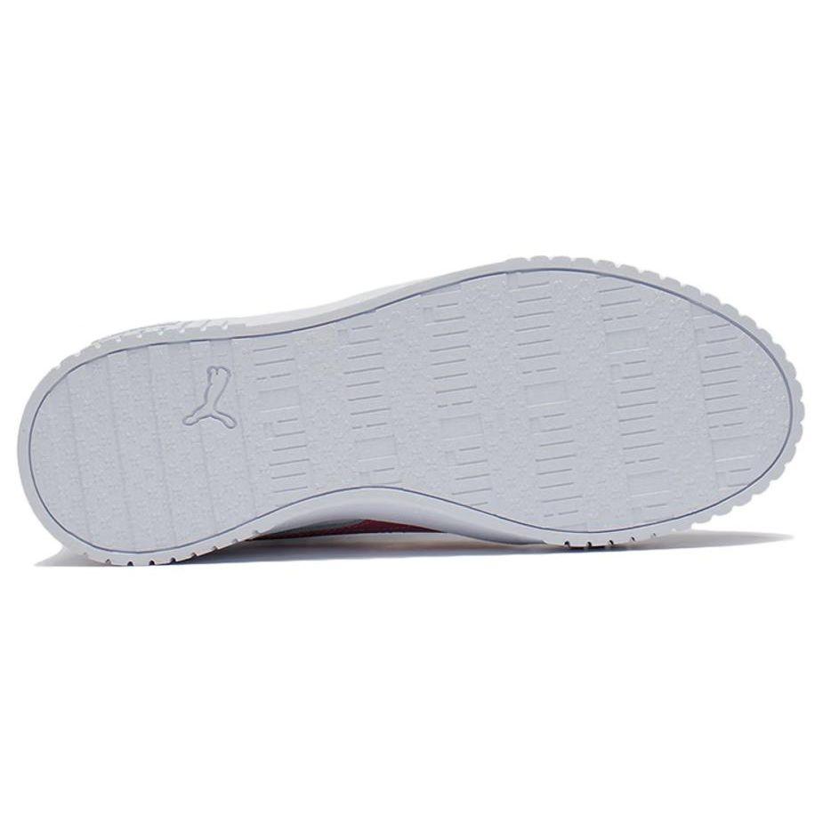 Puma Carina 2.0 White Dusty Orchid Women Sneakers Silver 385849-06