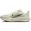 New Quest 6 Cushioning Wear Resistant Low Top Running Shoes Men's Beige Black FD6033-104