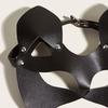 Маска для глаз BDSM с заклепками и вырезами, регулируемый ремешок, эротическая маска для ролевых игр, сексуальный аксессуар для маскарада, для интимности пар