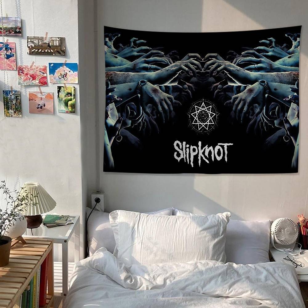 Группа Rap SSlipknot Цветной Гобелен Настенный Бохо Настенные Гобелены Мандала Настенное Искусство Декор