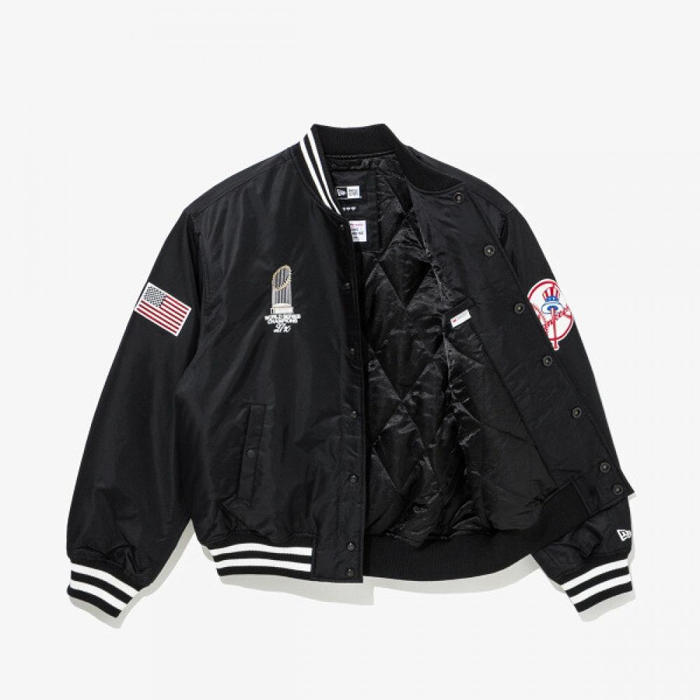 New Era Mlb New York Yankees World Series Champions Jacket Black 14742013